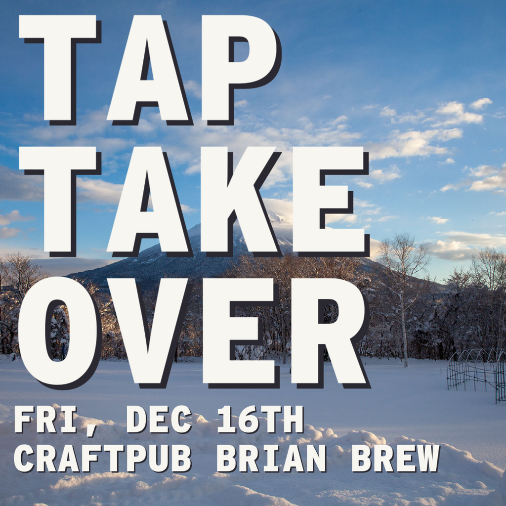 Tap Takeover at Craft Pub Brian Brew in Sapporo